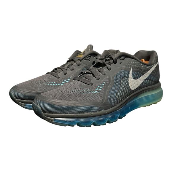 Nike Air Max 2014 Men’s Shoes Anthracite Blue Reflect Silver 621077-004 Size 11